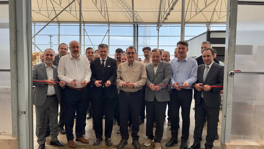 Gazişehir Enerji ve Seracılık Domates Serası Açıldı