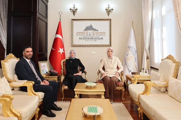 Afyonkarahisar Valisi Doç. Dr. Kübra Güran Yiğitbaşı, Gençlik Spor Bakan Yardımcısı Koçoğlu'nu Ağırladı