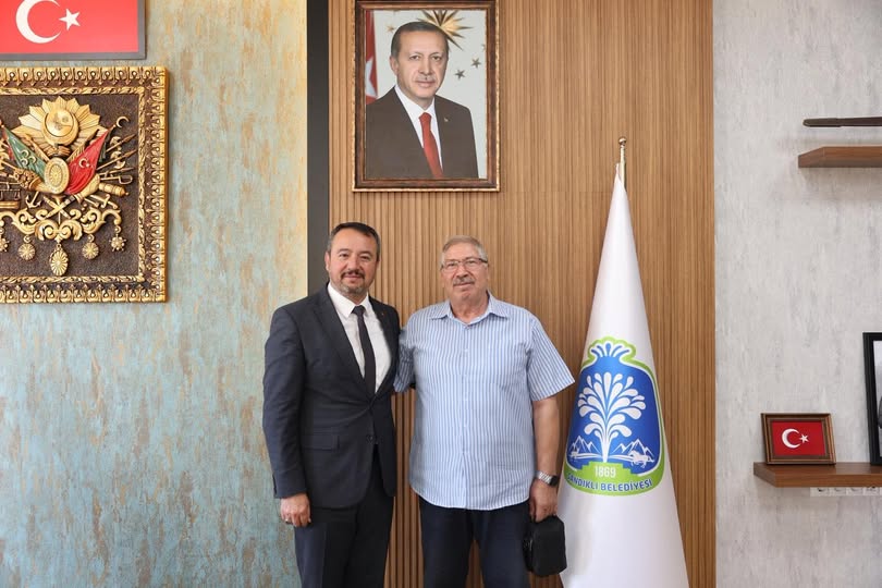 Sandıklı Belediye Başkanı Öztaş’ı Mima Petrol Sahibi Atakol Ziyaret Etti