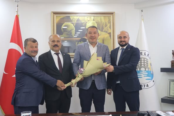 Dinar Belediye Başkanı Topçu'ya Ahilik Haftası Ziyareti