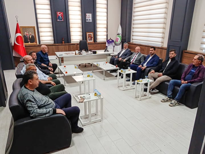 AK Parti Afyonkarahisar Ekibi, Ticaret Borsasını Ziyaret Etti