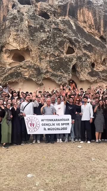 Afyonkarahisar'da Yurt Öğrencileri Frig Vadisi'nde 