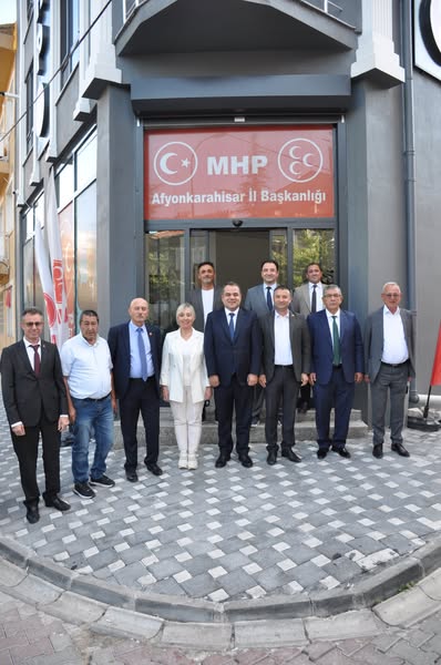Afyon Gazeteciler Cemiyeti'nden MHP Afyonkarahisar İl Başkanlığı'na Ziyaret