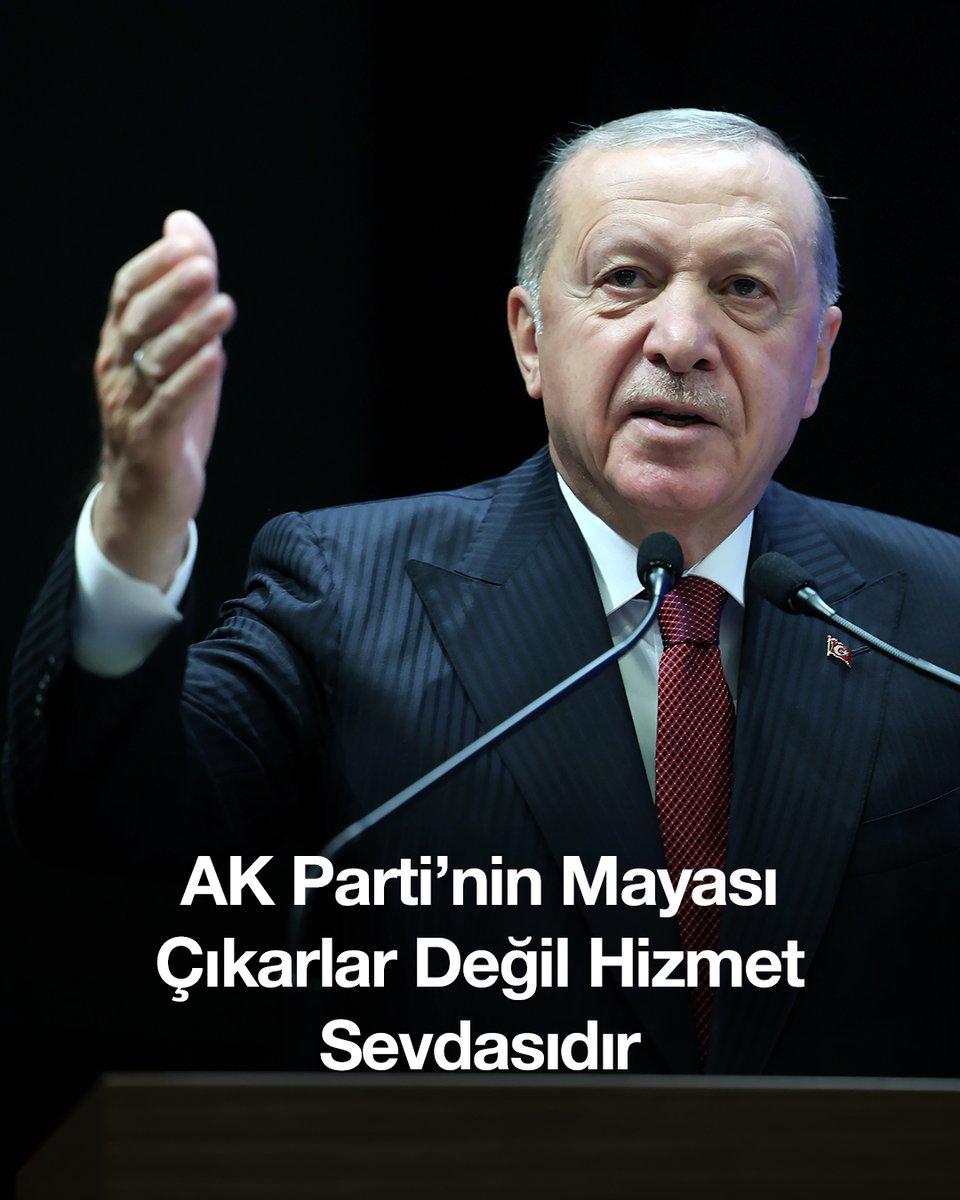 Erdoğan: AK Parti Bir Dava ve Kadro Hareketidir