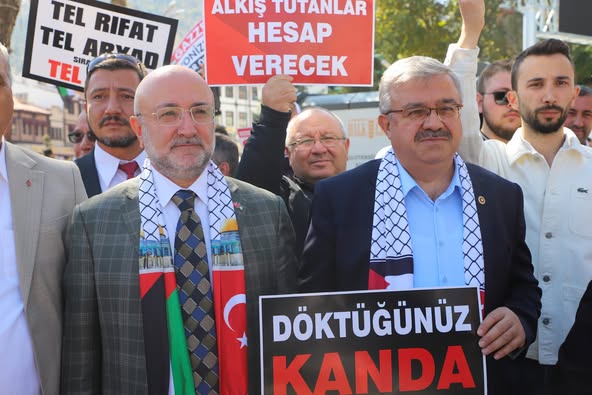 Afyonkarahisar'da Gazze İçin Sessiz Çığlık Programı Düzenlendi