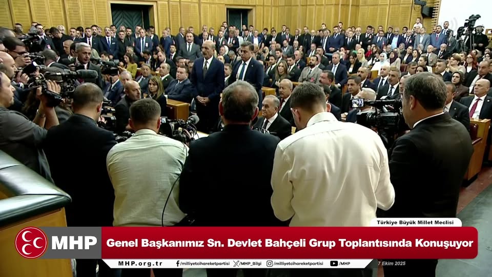 Devlet Bahçeli, Grup Toplantısında Açıklamalarda Bulundu
