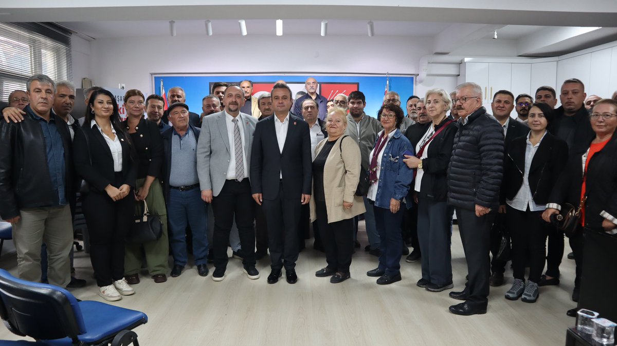 CHP Afyonkarahisar'da İlçe Başkanlığına Ziyaret ve Seçim Hazırlıkları