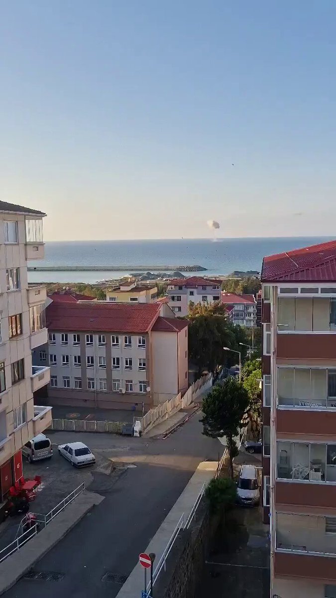 İnsansız Deniz Aracı İmha Edildi, Trabzon'da Patlama Sesi Duyuldu