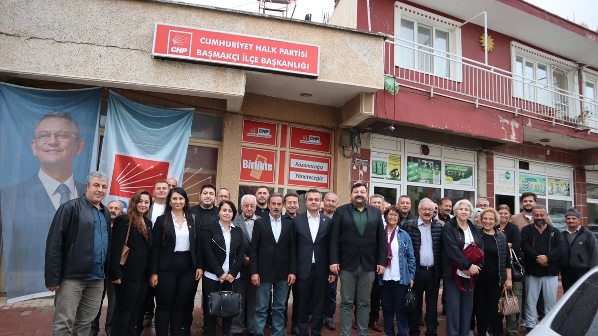 CHP Afyonkarahisar'da Yeni Dönem: Başmakçı İlçe Başkanı ve Yönetimi Göreve Başladı