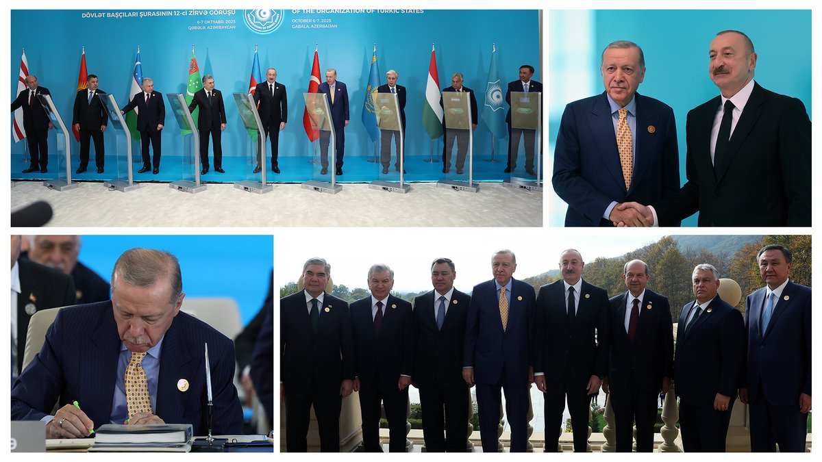 Türkiye Cumhurbaşkanı Erdoğan, Türk Devletleri Arasındaki Dayanışmayı Vurguladı