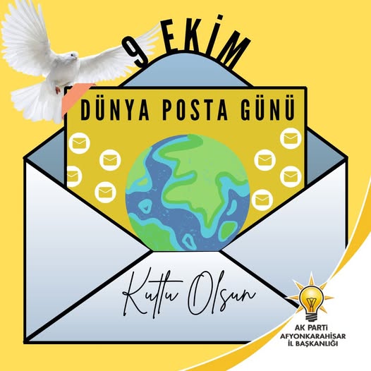9 Ekim Dünya Posta Günü'nde Posta Çalışanları Anıldı