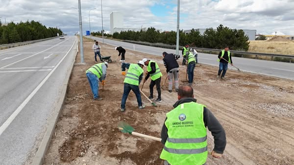 Emirdağ'ın Giriş Kapısı Estetik Bir Görünüme Kavuşuyor