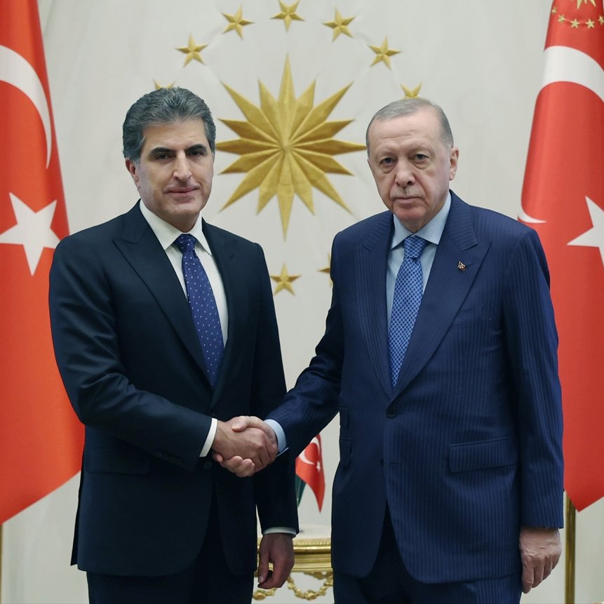 Erdoğan ve Barzani Arasında Önemli Görüşme: İkili İlişkiler ve Bölgesel İş Birliği Gündemde