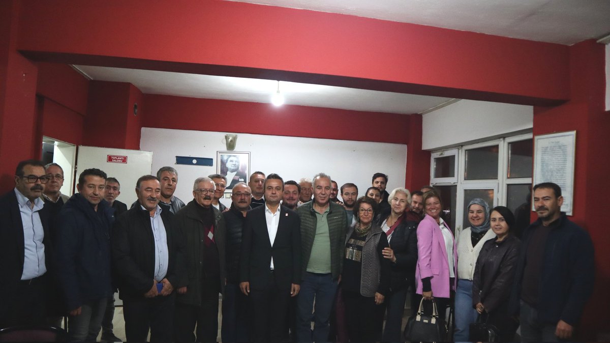 CHP Afyonkarahisar İl Başkanı Bolvadin İlçe Başkanlığı'nı Ziyaret Etti