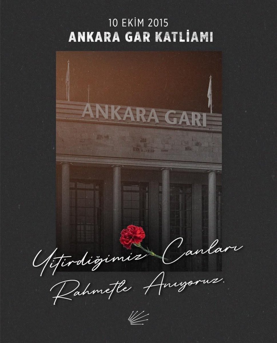 CHP Afyonkarahisar İl Başkanı Erhan, Gar Katliamı'nın 10. Yılında Anma Mesajı Yayımladı
