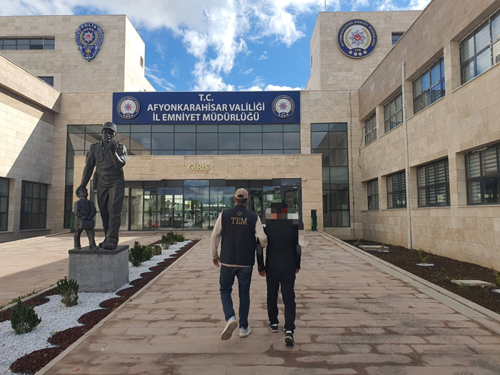 Afyonkarahisar'da FETÖ/PDY Silahlı Terör Örgütü Üyesi Yakalandı