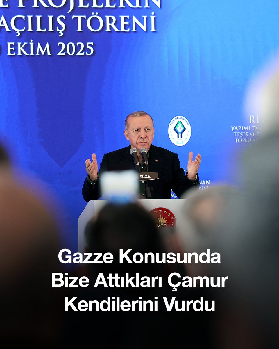 Başkan Erdoğan'dan Rize'de Önemli Açıklamalar: 