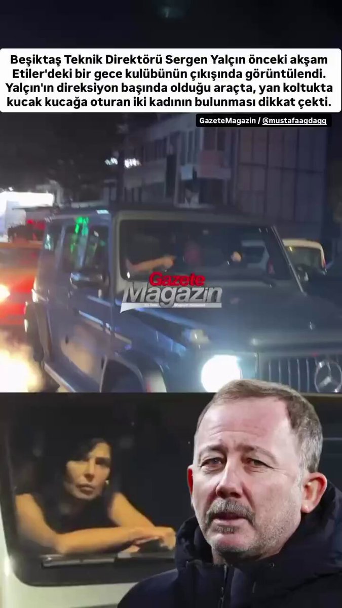 Beşiktaş Teknik Direktörü Sergen Yalçın Gece Kulübünden Görüntülendi