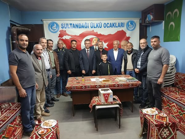 MHP Afyonkarahisar Ekibi, Sultandağı'nda Yönetimle Bir Araya Geldi