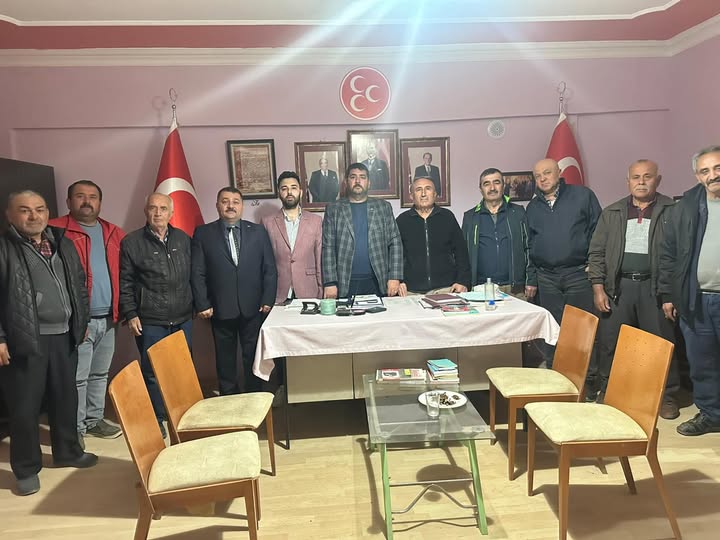 MHP Afyonkarahisar Teşkilatı Evciler'de İstişarede Bulundu