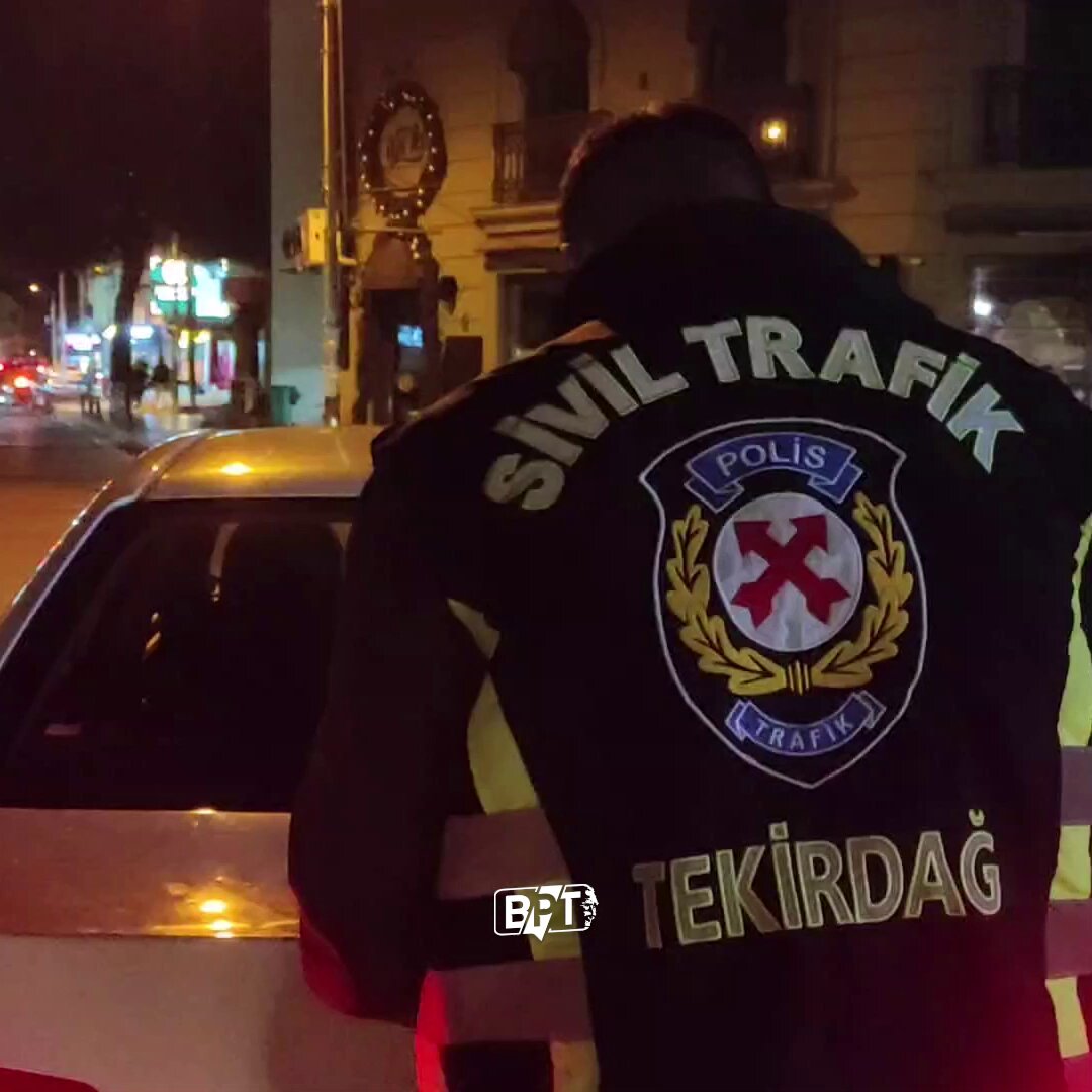 Tekirdağ'da Alkollü Sürücü, Sivil Trafik Ekiplerini Vale Sanarak Aracını Teslim Etti