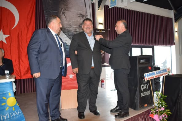 İYİ Parti Çay İlçesinde Üç Farklı Partiden Katılımla Güçlendi