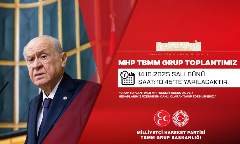 MHP TBMM Grup Toplantısı Yarın Gerçekleşecek