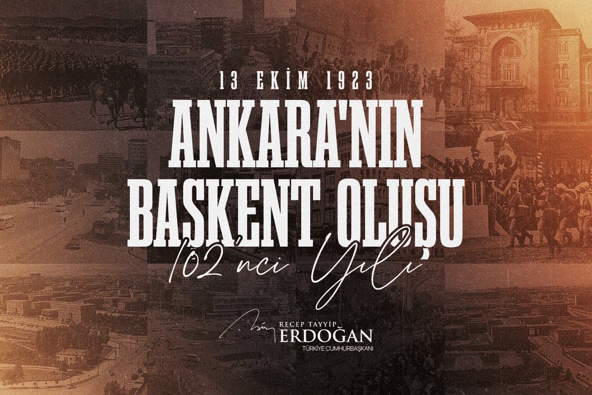 Ankara'nın Başkent Oluşunun 102. Yılı Kutlandı