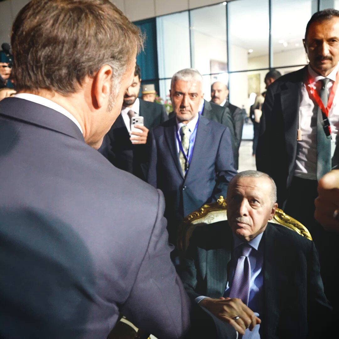 Erdoğan ve Macron, Paris Zirvesi Öncesi Telefonda Görüştü