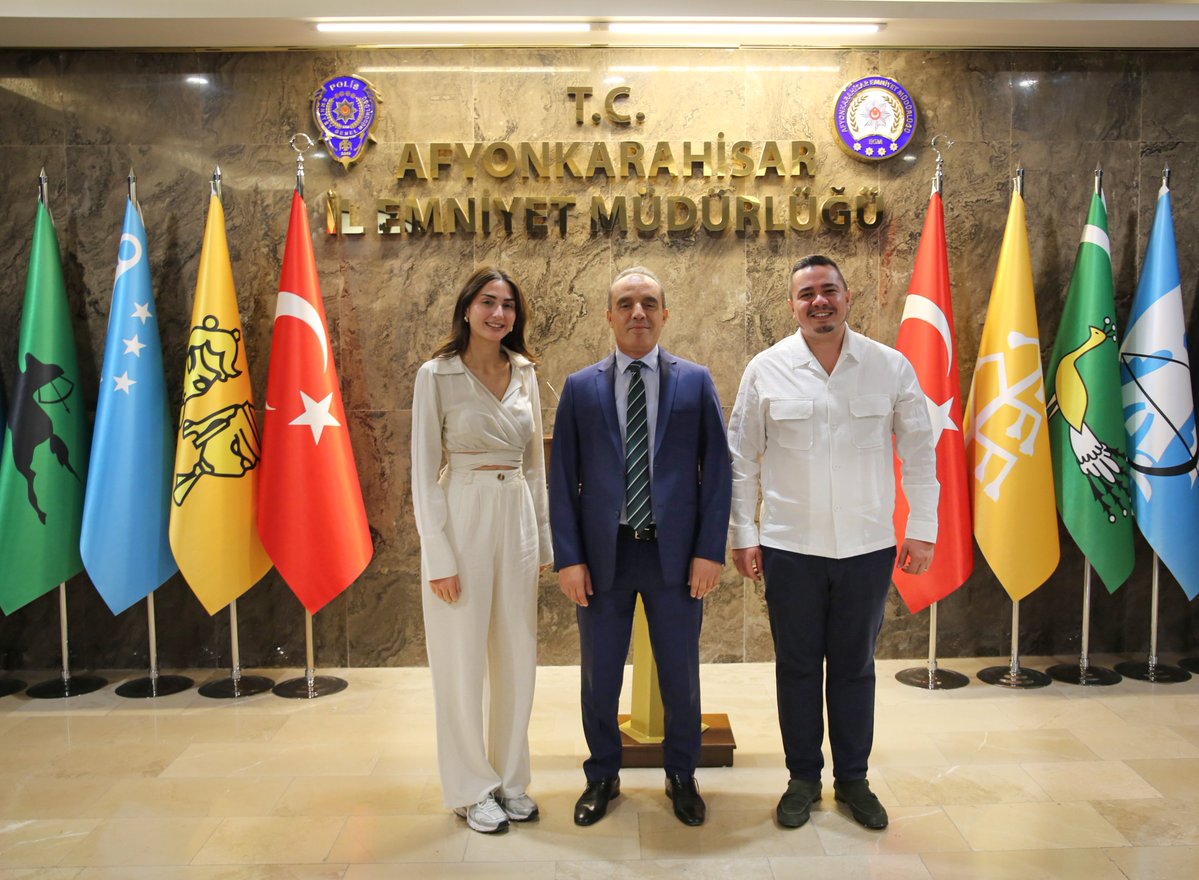Nefit Yemek Şirketi Yetkilileri Afyonkarahisar Emniyet Müdürü'nü Ziyaret Etti