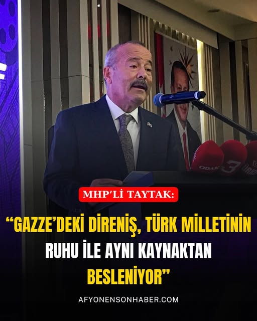 MHP Afyonkarahisar İl Başkanlığı, Gazze'deki Direnişi Yorumladı