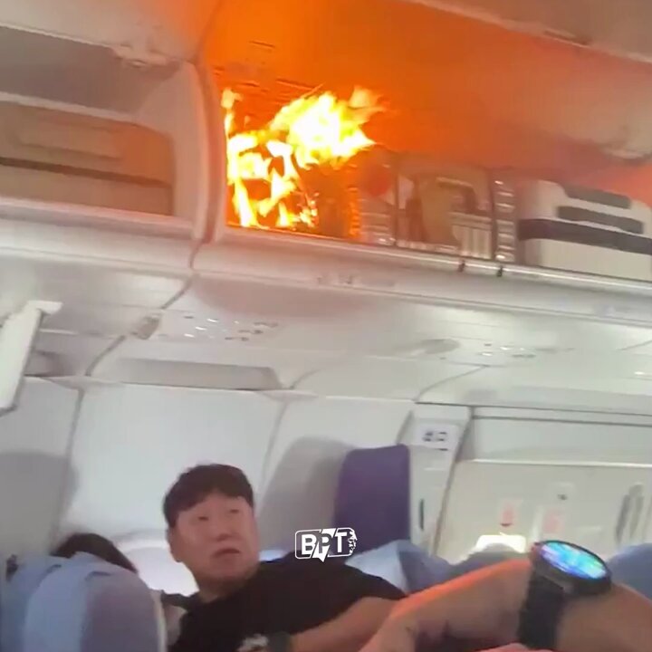 Air China Uçağında Batarya Kaynaklı Yangın