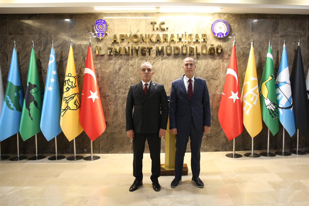 Afyonkarahisar İl Emniyet Müdürü'ne Hastane Başhekimi'nden Ziyaret