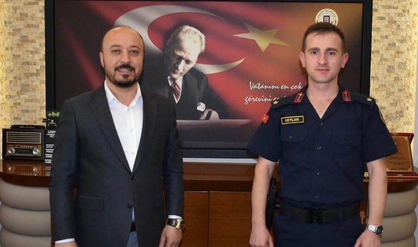 Dazkırı İlçe Jandarma Komutanı Bilal Ceylan, Adaklı'ya tayin edildi