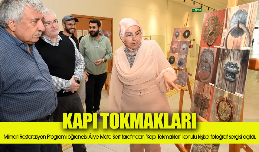 Afyon MYOda Kapı Tokmakları Sergisi Açıldı