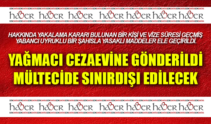 Aranan yağmacıyı ve mülteciyi Jandarma yakaladı