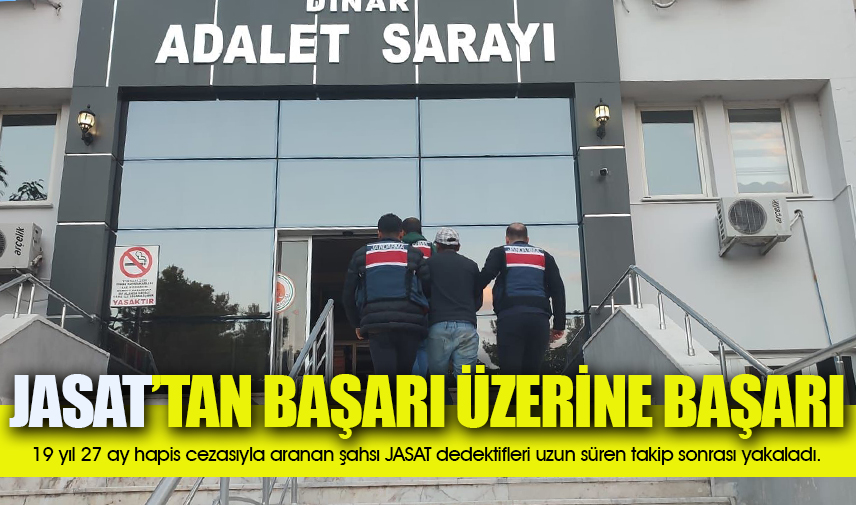 19 yıl 27 ay hapis cezasıyla aranan şahıs arazide yakalandı