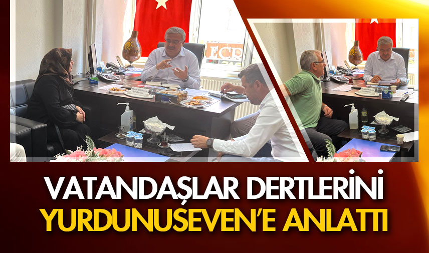 Sandıklı’da vatandaşlar derdini Yurdunuseven’e anlattı